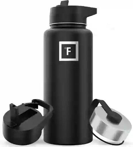 Termo Flask Midnigth 32 Oz De Acero Inoxidable