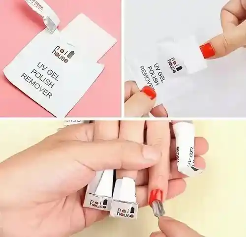 Uv Gel Polish De 200 Sobres Para Remover El Esmalte En Gel