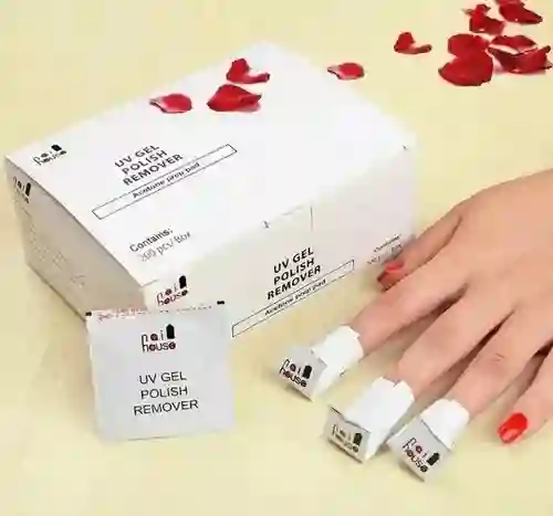 Uv Gel Polish De 200 Sobres Para Remover El Esmalte En Gel