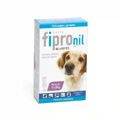 Fipronil Labyes Pipeta 11 A 20 Kg