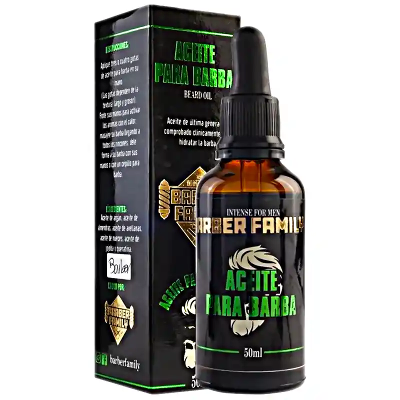 Aceite Para Barba Barber Family
