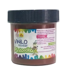 Pintura Vinilo Escolar Cafe Pintorcito 85g