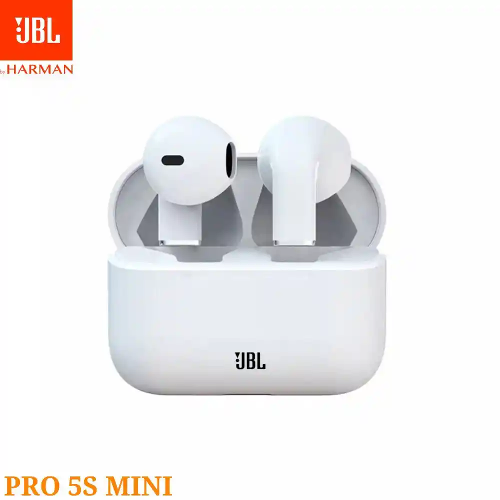 Audifonos Inalambricos Bluetooth Jbl Pro 5s Mini Generico Blanco
