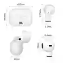 Audifonos Inalambricos Bluetooth Jbl Pro 5s Mini Generico Blanco