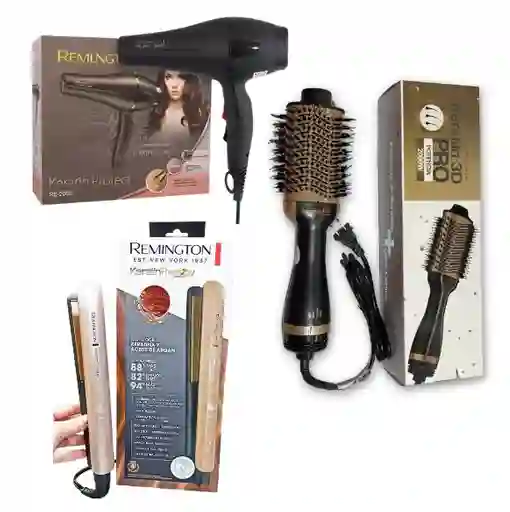 Combo De Plancha, Secador Y Cepillo: Todo Lo Que Necesitas Para Un Cabello Perfecto