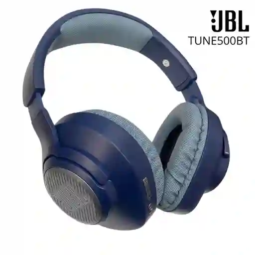 Audífonos De Diadema Tipo Jbl Bluetooth Tune500bt Azul