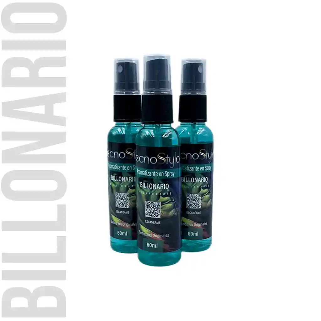 Aromatizante En Spray Billonario