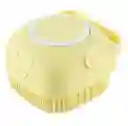 Cepillo De Baño Con Jabón Para Mascotas Amarillo