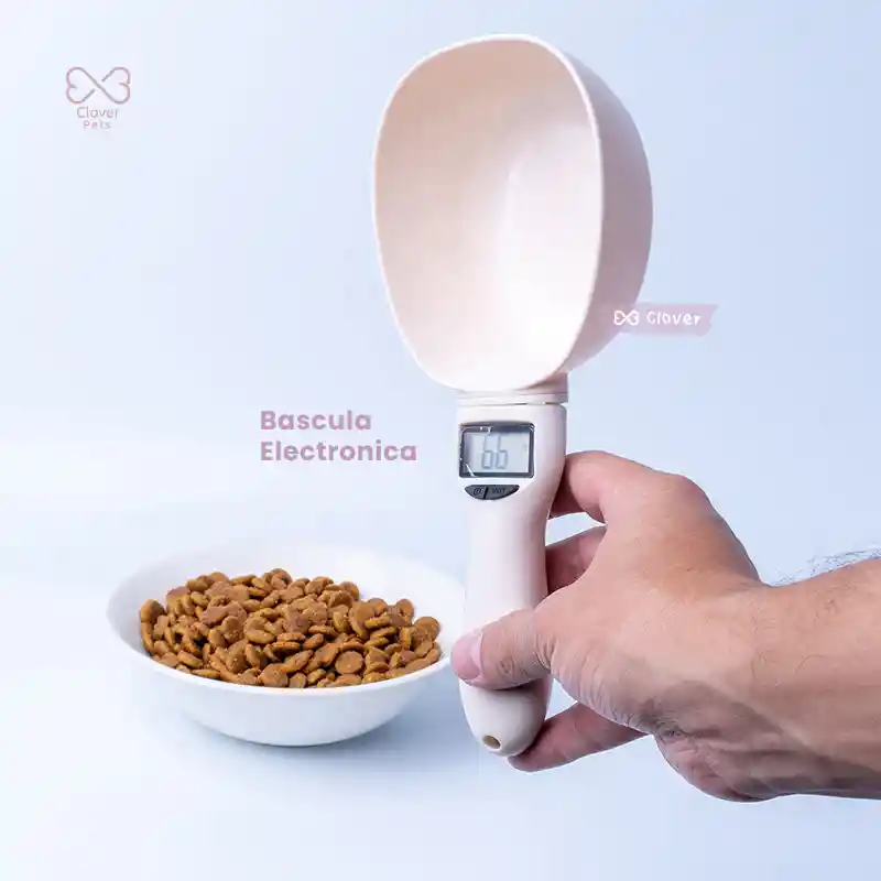 Cuchara Electronica Medidora De Alimento Para Mascotas