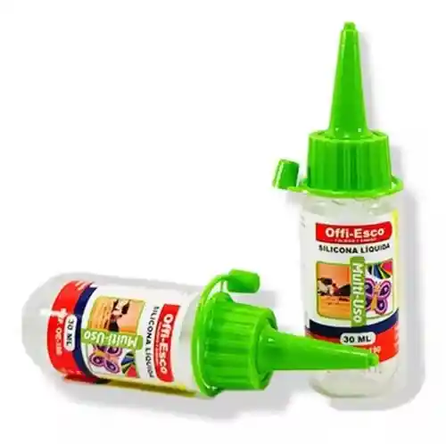 Silicona Liquida 30 Ml Offi-esco Manualidades Multiusos