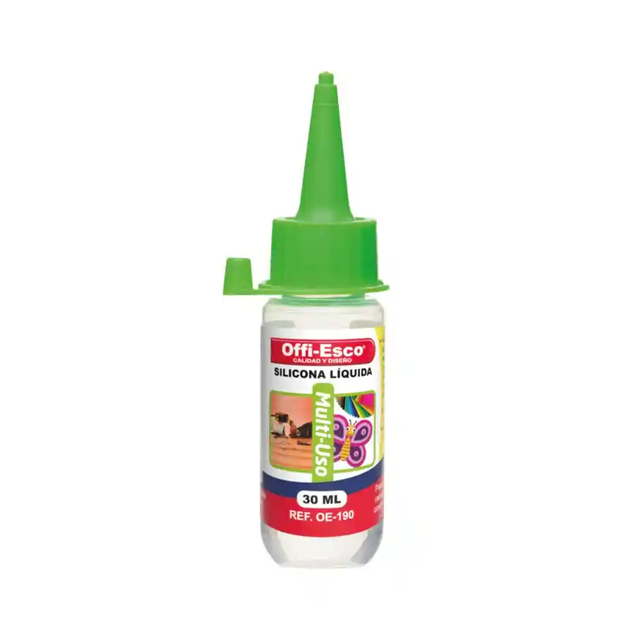 Silicona Liquida 30 Ml Offi-esco Manualidades Multiusos