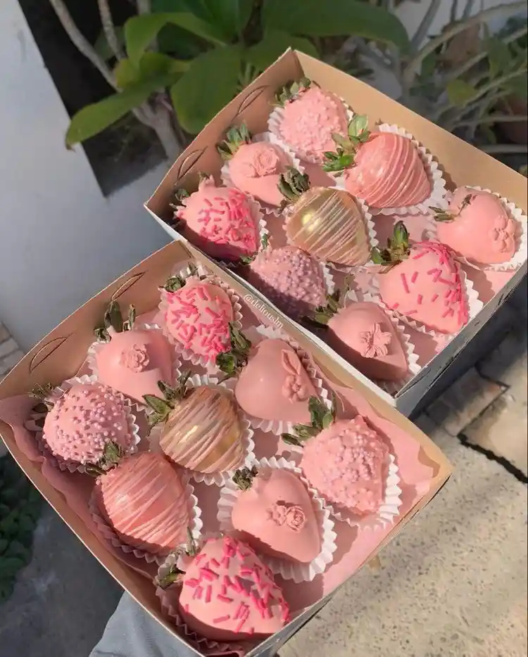 Fresas Con Chocolate