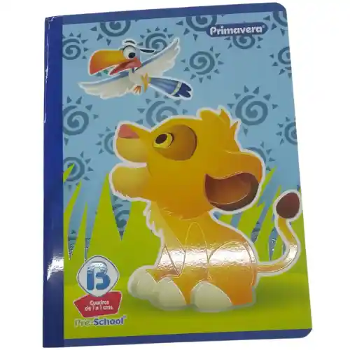 Cuaderno Primavera Pre Escolar B Niño