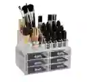 Caja Organizadora Cosmetiquera Acrilica Estante 5 Cajones