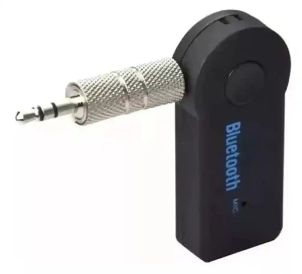 Adaptador Reseptor Bluetooth Bt-350 Con Microfono Recargable Audio Auxiliar 3.5mm