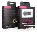 Adaptador Reseptor Bluetooth Bt-350 Con Microfono Recargable Audio Auxiliar 3.5mm