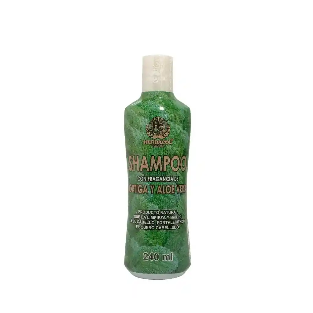 Shampoo Ortiga Y Aloe Vera Herbacol X240 Ml