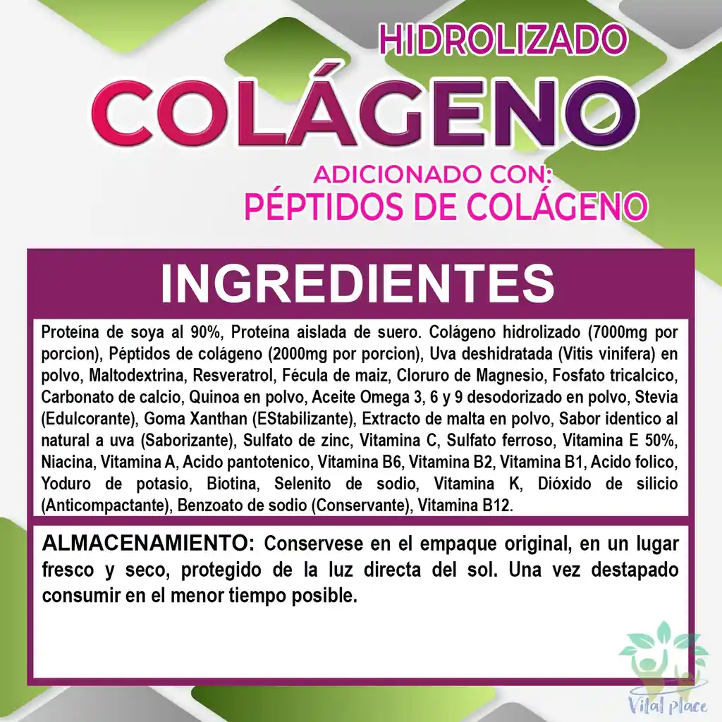 Peptidos De Colágeno Hidrolizado 700g Biopronat