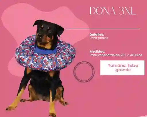 Collar Isabelino Dona Xxxl 25 A 40 Kg