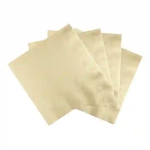 Servilletas Pequeñas Vainilla X 20 Und