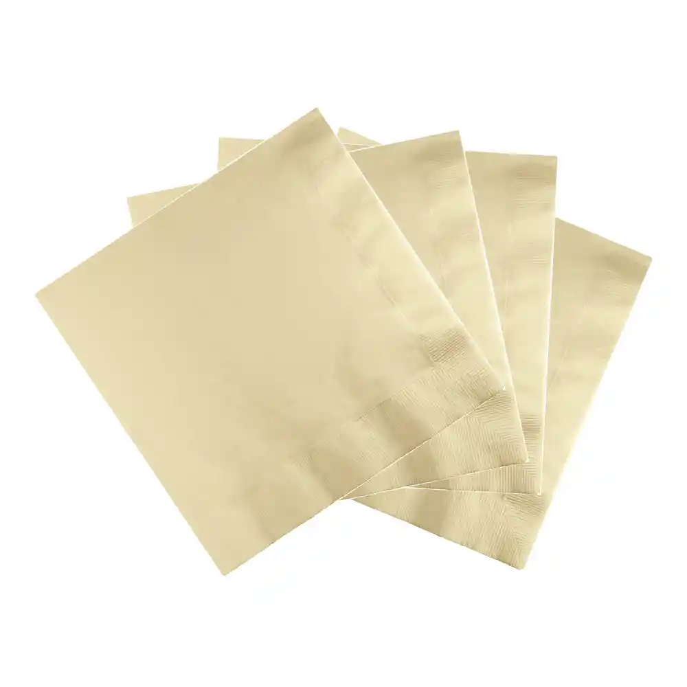 Servilletas Pequeñas Vainilla X 20 Und