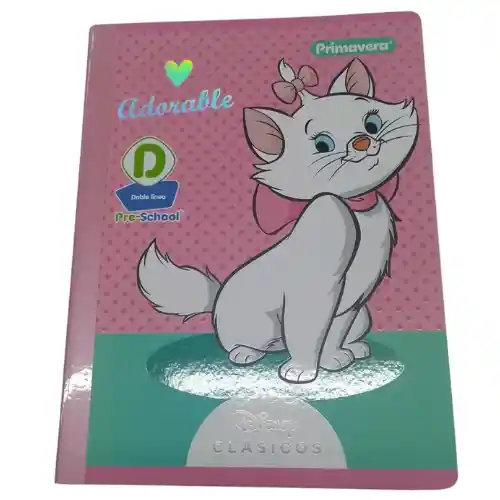 Cuaderno Primavera Pre Escolar D Niña