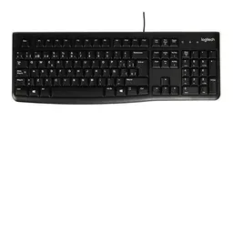 Teclado Logitech K120 Qwerty Español Color Negro