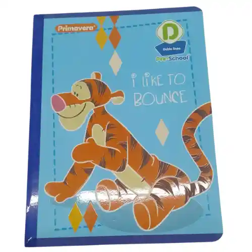 Cuaderno Primavera Pre Escolar D Niño