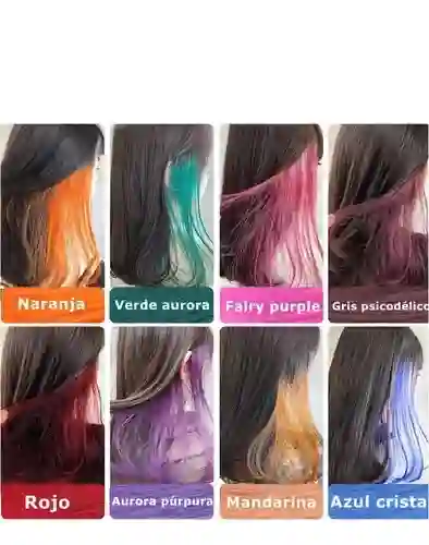 Mechones Individuales Para El Cabello Halloween