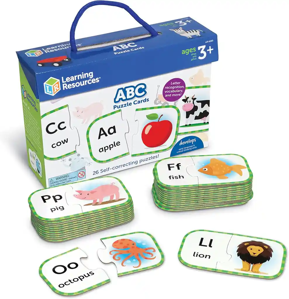 Rompecabezas Educativo Abecedario Abc Y Animales Para Niños