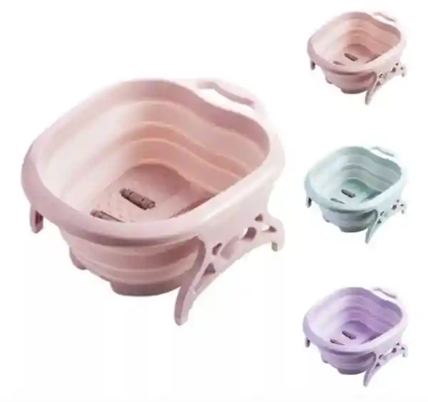 Tina Spa Para Pies Bañera Plegable Portátil