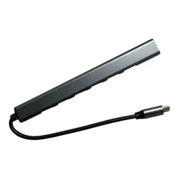 Adaptador Hub Usb Tipo C 6 Puertos Usb2.0 Y 1 Puerto Usb3.0