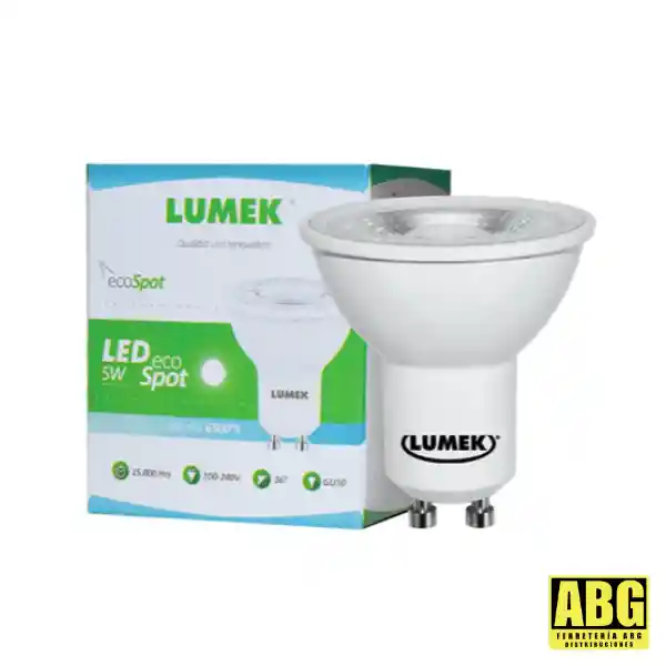 Bombillo Gu10 Lumek Luz Blanca 6w