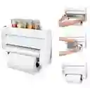 Dispensador Porta Rollo Cortador De Papel Cocina