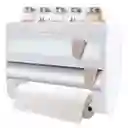 Dispensador Porta Rollo Cortador De Papel Cocina