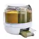 Dispensador De Granos Redondo, Conserva Tus Alimentos Siempre Frescos