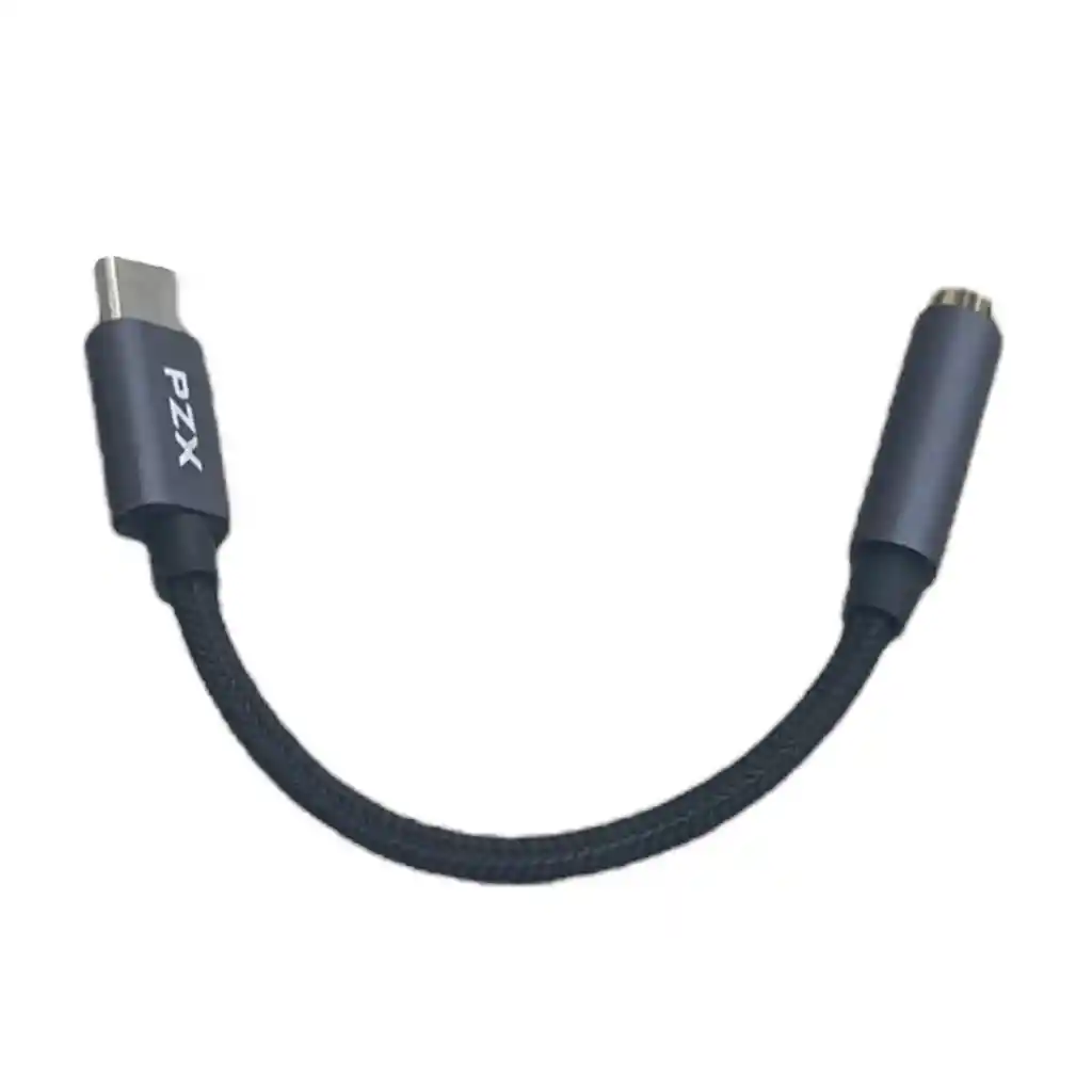 Adaptador De Audio Tipo C A Plug 3.5mm Pzx 1507