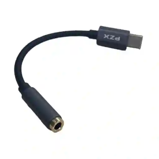 Adaptador De Audio Tipo C A Plug 3.5mm Pzx 1507