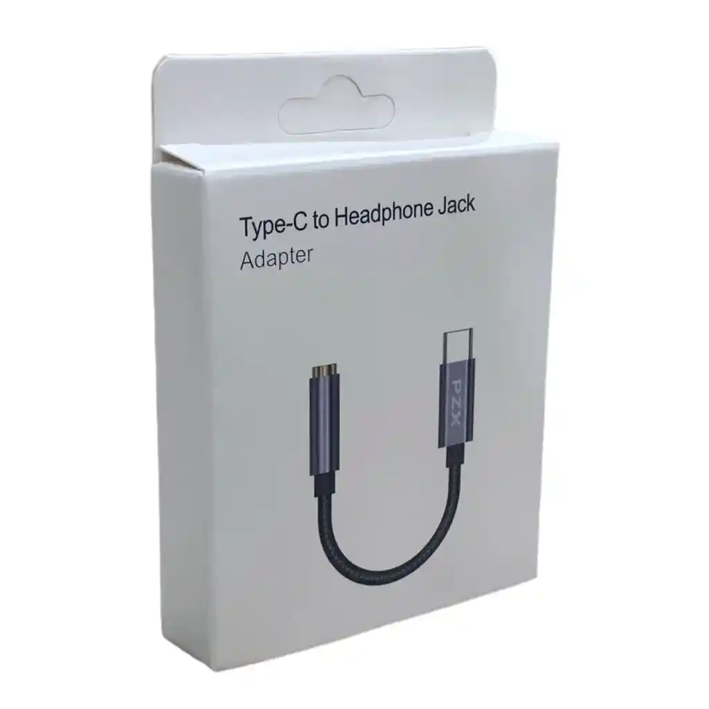 Adaptador De Audio Tipo C A Plug 3.5mm Pzx 1507