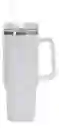 Termo Vaso Conserva Temperatura 1.2 L Acero Inoxidable Con Pitillo Blanco Innovo Flask