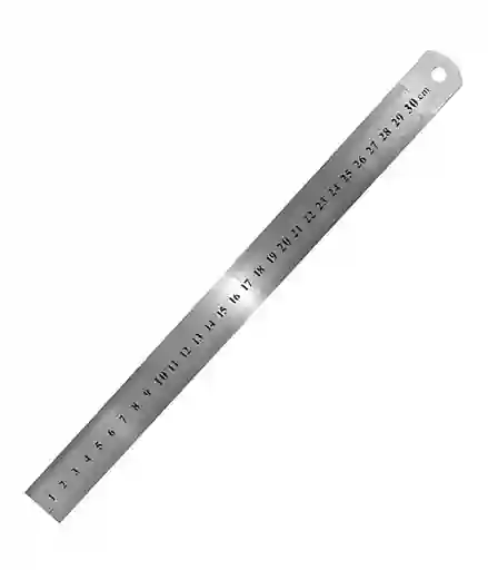 Regla Metálica Flexible 30 Cm