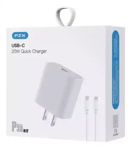 Cargador Iphone Usb-c 20w Pzx P39