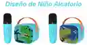 Kit De Karaoke Parlante + Micrófono Inalámbricos Infantil K8