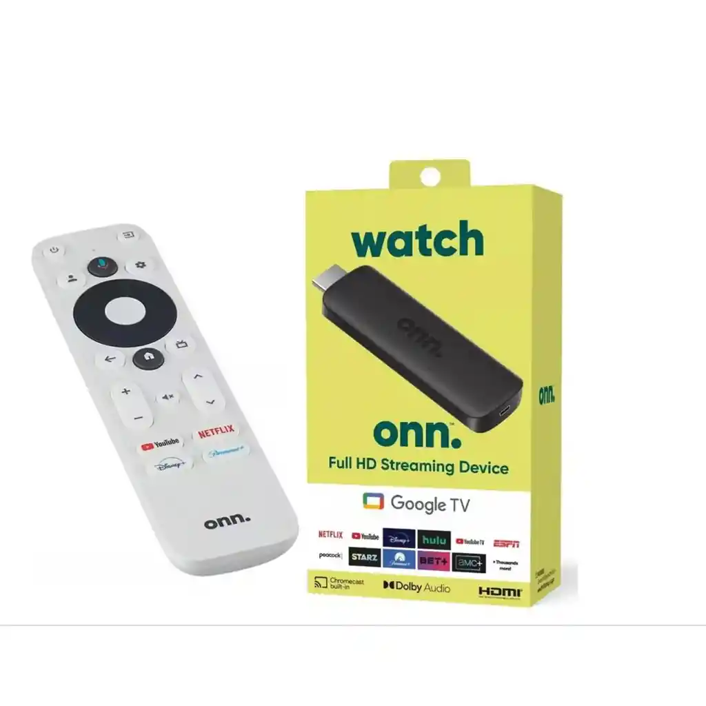 Google Tv Watch Onn Streaming Full Hd
