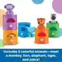 Juego Sensorial Jumbo Animales Jungla Motricidad Para Niños