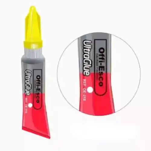 Pegante Instantáneo Ultraglue Offi-esco 2 Gramos ¡fijación Rápida Y Duradera!