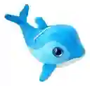 Peluche Delfín Disponible En Color Azul Y/o Rosado