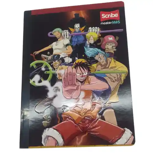 Cuaderno Scribe Master 95-50 Hoja One Piece