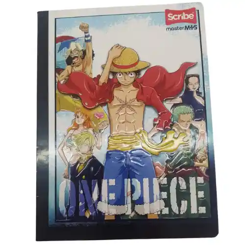 Cuaderno Scribe Master 95-50 Hoja One Piece