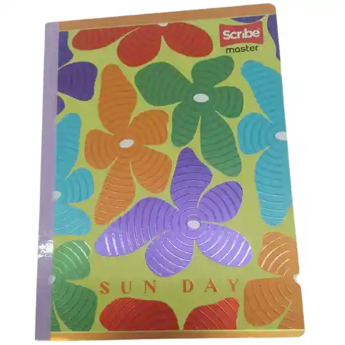 Cuaderno Scribe Master 95-50hojas Dama